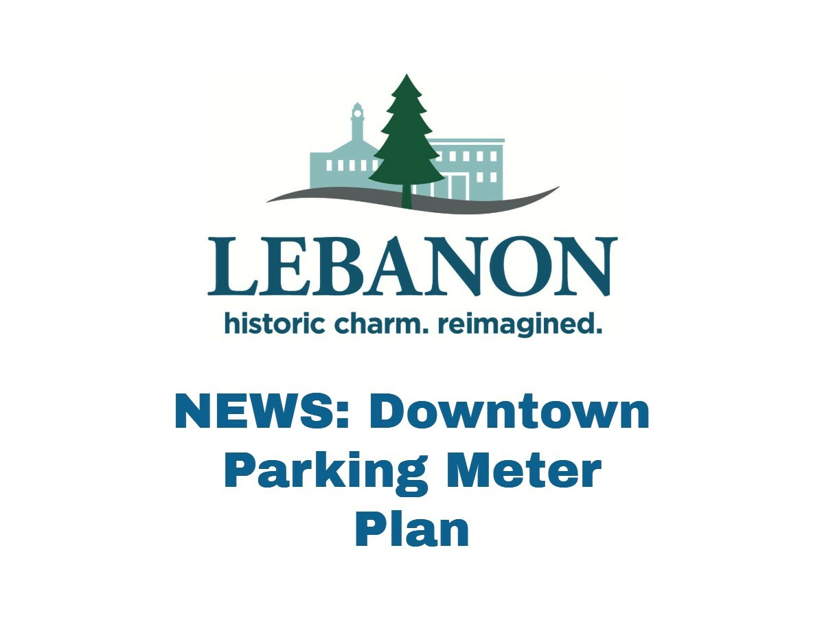 Lebanon logo and Parking Meter Plan